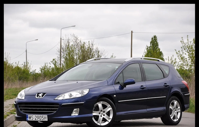 Peugeot 407 cena 15999 przebieg: 217000, rok produkcji 2008 z Siedlce małe 562